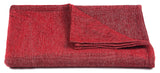 Chandra Rugs Lulu 65% Polyester, 35% Cotton Handcrafted Polyester Throw Red 50" x 70"