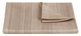 Chandra Rugs Vesper 100% Polypropylene Handcrafted Silk Throw Natural 50" x 70"