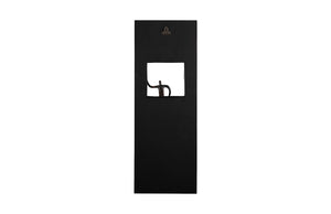 Atlas Wall Decor, Rectangle, Black