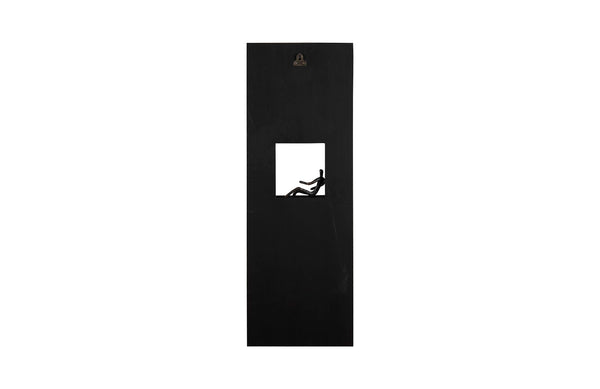 Atlas Wall Decor, Rectangle, Black
