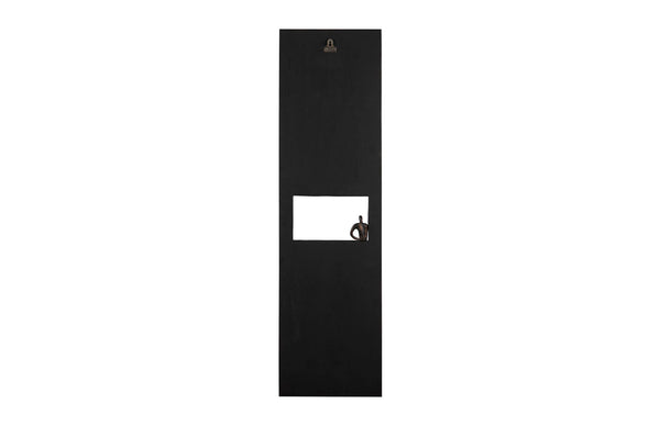 Atlas Wall Decor, Rectangle, Black