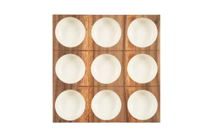 Puka Wall Tile 3x3, White