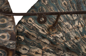 Metal Lotus Wall Art, Assorted Colors