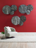 Metal Lotus Wall Art, Assorted Colors