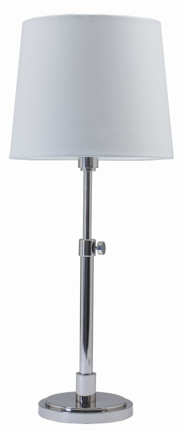 Townhouse Adjustable Table Lamp in Polished Nickel