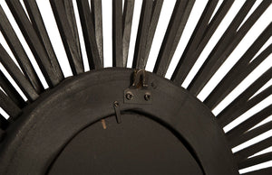 Spoke Mirror, Burnt, Ovoid