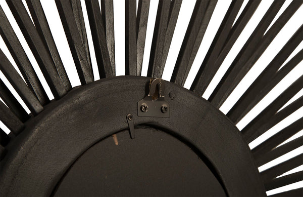 Spoke Mirror, Burnt, Ovoid