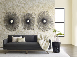 Spoke Mirror, Burnt, Round