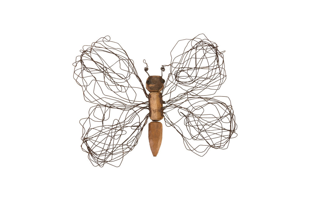 Wire Wing Butterfly Wall Art, SM