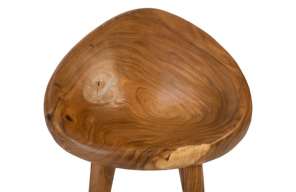 Smoothed Club Chair, Natural, Assorted