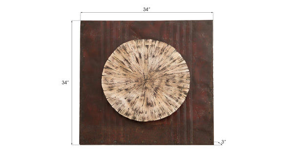 Medallion Wall Art, Off White