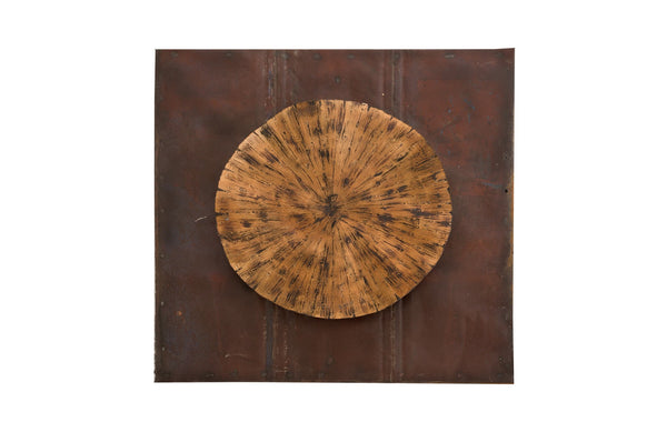 Medallion Wall Art, Amber