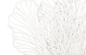 Butterfly Wall Art, White, LG