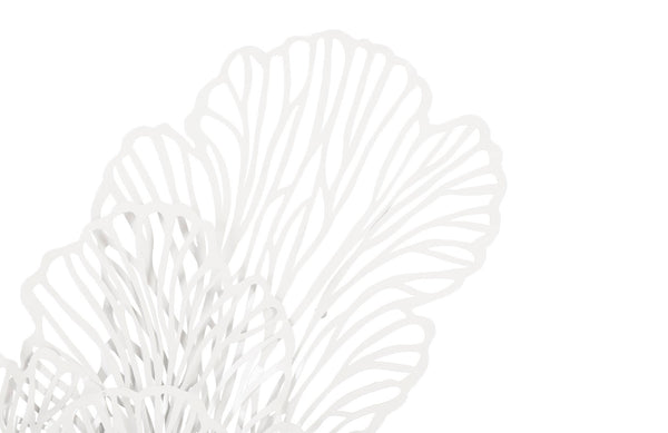 Butterfly Wall Art, White, LG