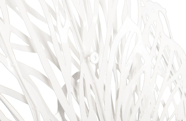 Butterfly Wall Art, White, LG