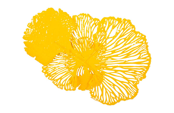 Flower Wall Art, Medium, Dandelion, Metal