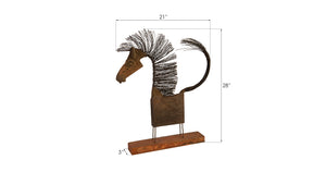 Wire Horse Sculpture, MD Body