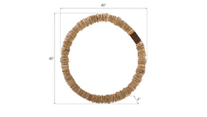 Stacked Wall Ring,  Bleached, LG