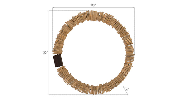 Stacked Wall Ring,  Bleached, MD