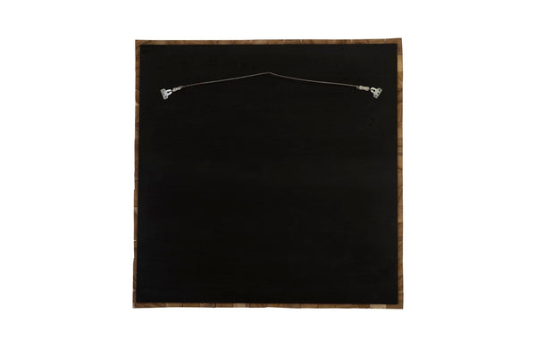 Blocks Wall Art, Chamcha Wood, Natural, LG