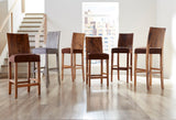 Ophelia Bar Stool, Chamcha Wood, Natural