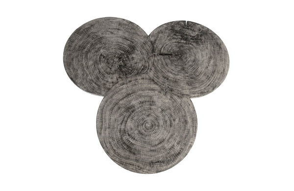 Marley Bar Table, Chamcha Wood, Gray Stone Finish