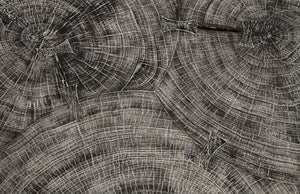 Marley Bar Table, Chamcha Wood, Gray Stone Finish