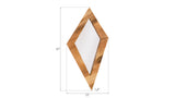 Diamond Mirror, LG, Natural