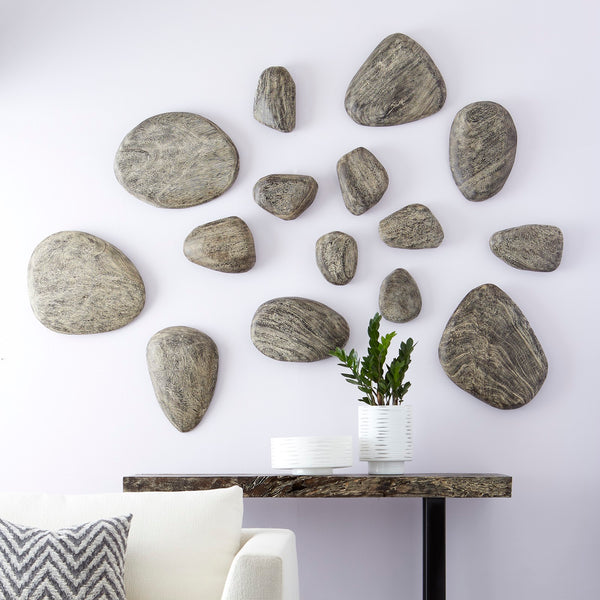 River Stone Wall Tile, Gray Stone, SM