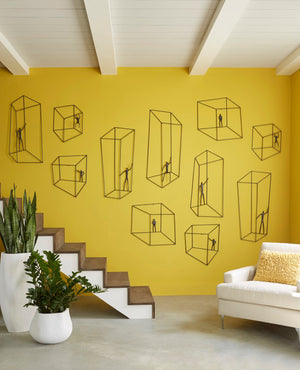 Perspective Wall Art, Rectangular, Standing Left