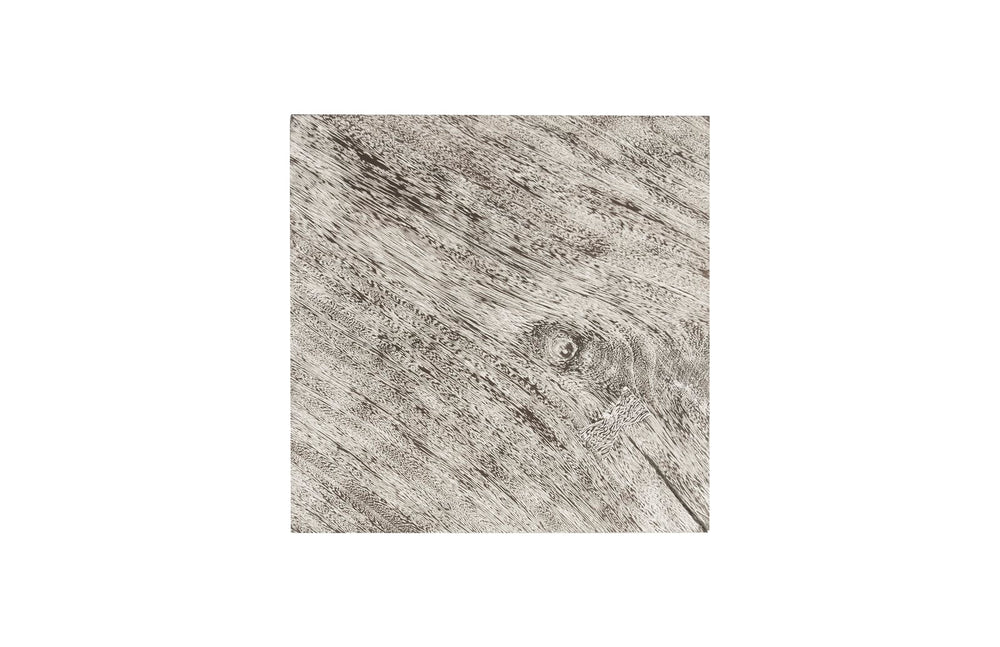 Geometry Stool, Gray Stone