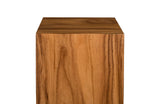 Origins Pedestal, Large, Mitered Chamcha Wood, Natural