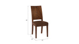 Origins Dining Chair, Chamcha Wood, Perfect Brown