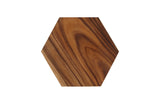 Honeycomb Side Table, Chamcha Wood, MD