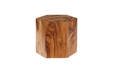 Honeycomb Side Table, Chamcha Wood, SM