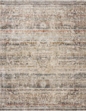 Theia THE-03 Polyester, Viscose Power Loomed Traditional Rug