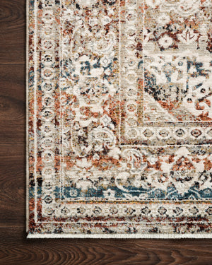 Loloi Theia THE-05 Polyester, Viscose Power Loomed Traditional Rug THEITHE-05TABKB6G0