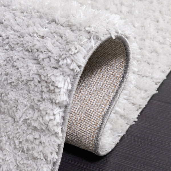 Safavieh Tahoe Shag 651 Shag Power Loomed Rug Light Grey THO651F-5