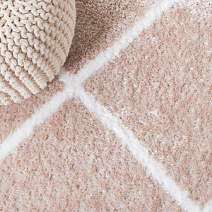 Safavieh Tahoe Shag 676 Power Loomed 60% Polypropylene/Jute 40% Contemporary Rug THO676B-5