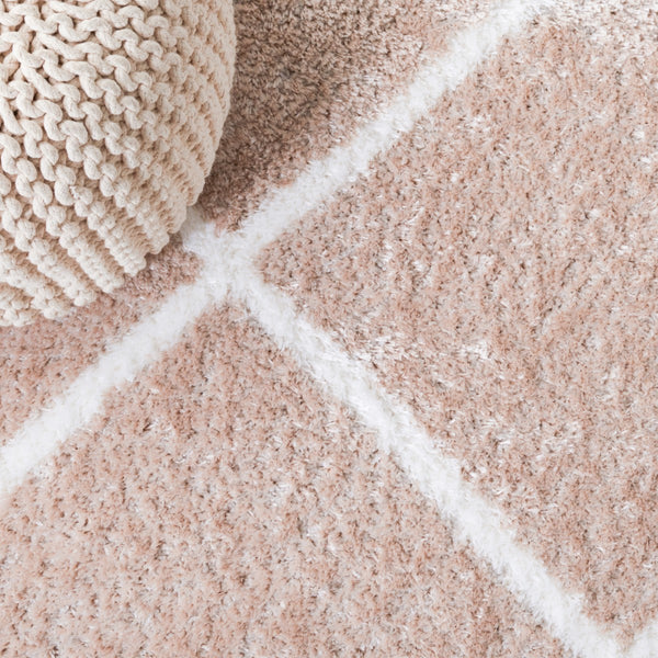 Safavieh Tahoe Shag 676 Power Loomed 60% Polypropylene/Jute 40% Contemporary Rug THO676B-5