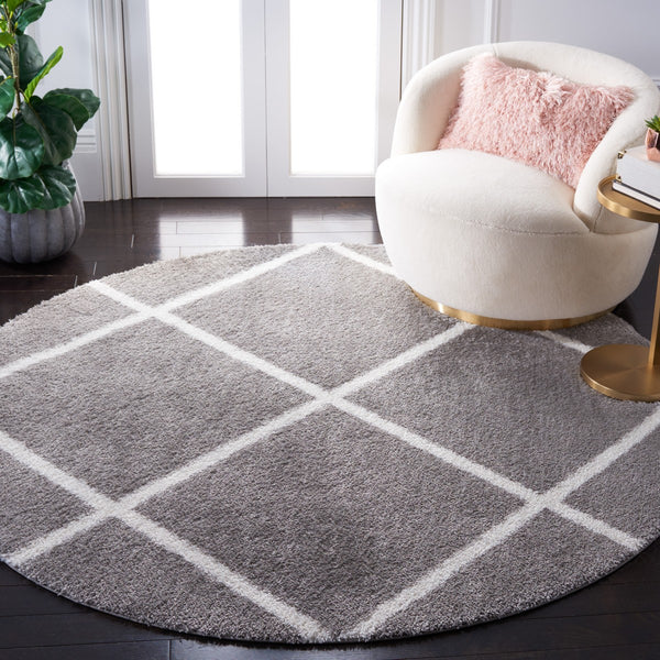 Safavieh Tahoe Shag 676 Power Loomed 60% Polypropylene/Jute 40% Contemporary Rug THO676G-7R