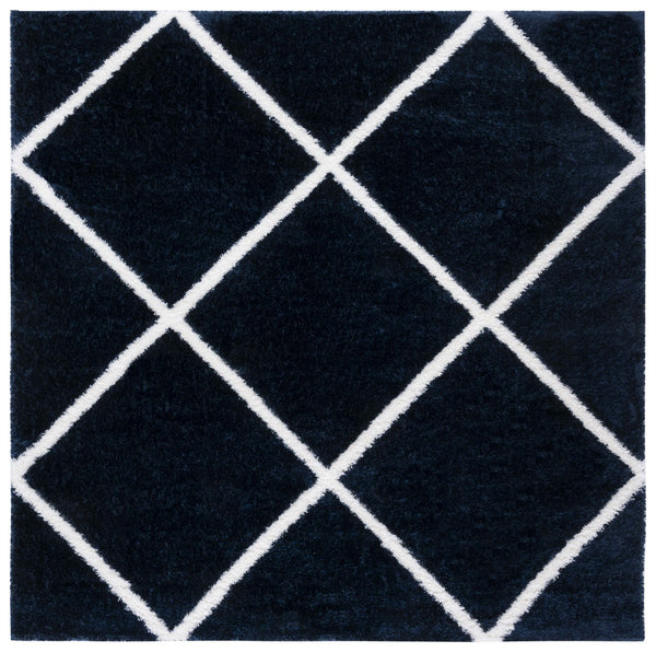Safavieh Tahoe Shag 676 Power Loomed 60% Polypropylene/Jute 40% Contemporary Rug THO676N-7SQ