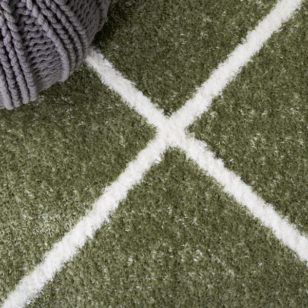 Safavieh Tahoe Shag 676 Power Loomed 60% Polypropylene/Jute 40% Contemporary Rug THO676W-5