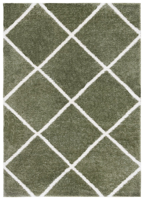 Safavieh Tahoe Shag 676 Power Loomed 60% Polypropylene/Jute 40% Contemporary Rug THO676W-5
