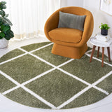 Safavieh Tahoe Shag 676 Power Loomed 60% Polypropylene/Jute 40% Contemporary Rug THO676W-6