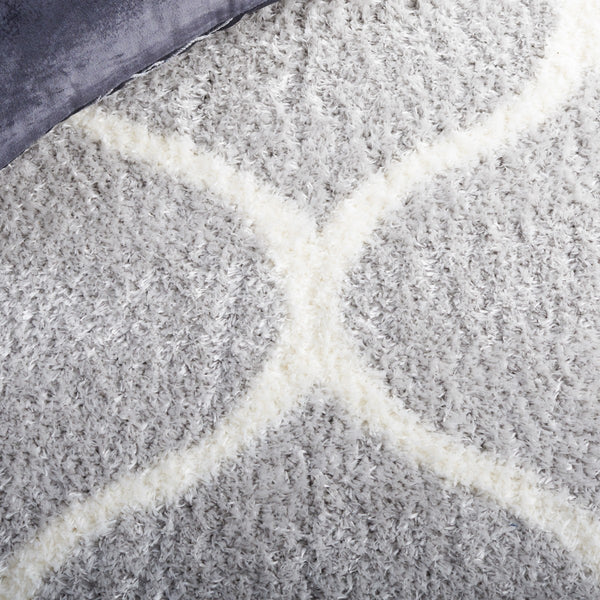 Safavieh Tahoe Shag 677 Power Loomed 60% Polypropylene/Jute 40% Contemporary Rug THO677F-5