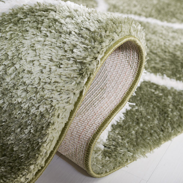 Safavieh Tahoe Shag 677 Power Loomed 60% Polypropylene/Jute 40% Contemporary Rug THO677W-5