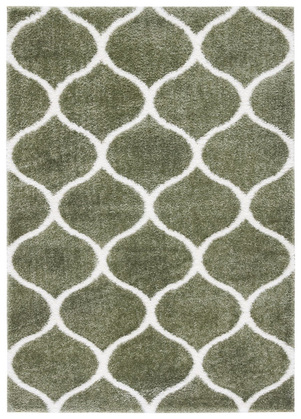 Safavieh Tahoe Shag 677 Power Loomed 60% Polypropylene/Jute 40% Contemporary Rug THO677W-5