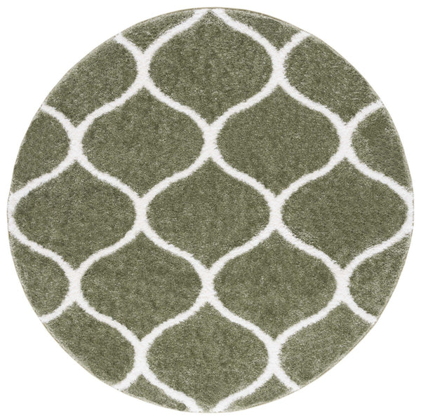 Safavieh Tahoe Shag 677 Power Loomed 60% Polypropylene/Jute 40% Contemporary Rug THO677W-7R