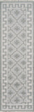 Momeni Erin Gates Thompson THO-4 Hand Woven Contemporary Geometric Indoor Area Rug Grey 9' x 12' THOMPTHO-4GRY90C0